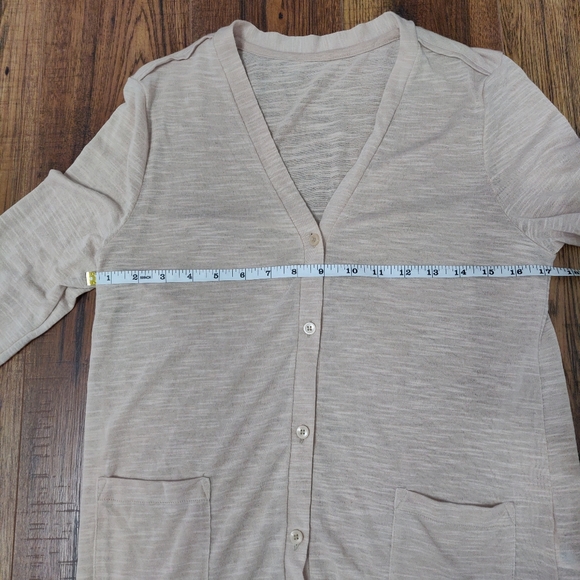 Thin Sheer Long double Pocket Summer Cardigan - Picture 5 of 7